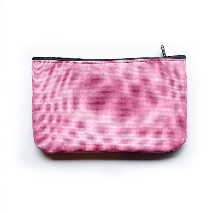 Estuche rosa terminado de mochilas recuperadas — COFCO International