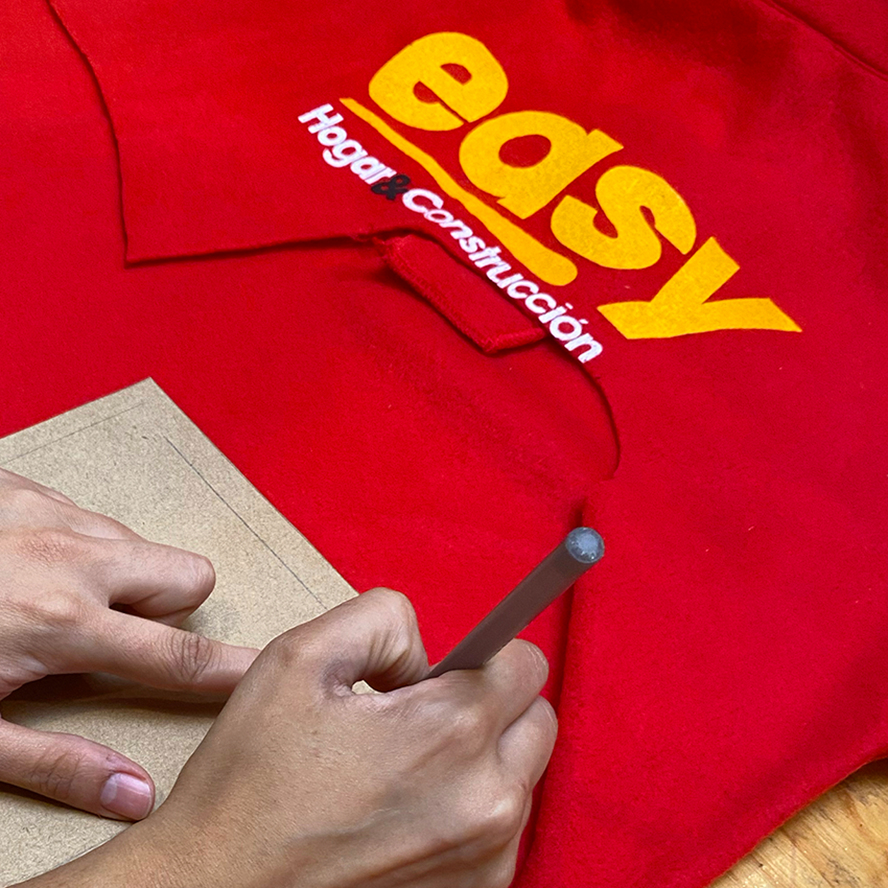 Easy Cencosud Upcycled Uniforms turned into Ecoproducts