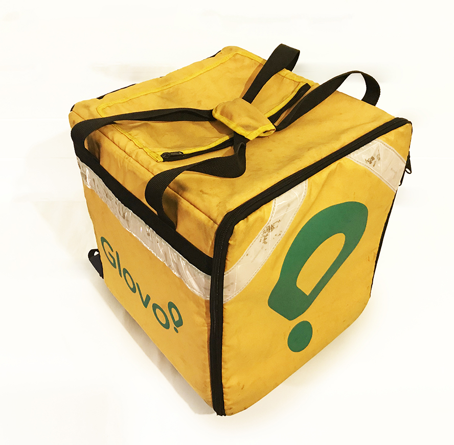 Finished backpack &mdash; Glovo