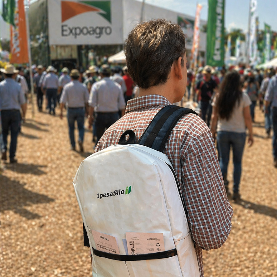REZET Clients EcoProducts Ipesasilo Expoagro Upcycled Silobag