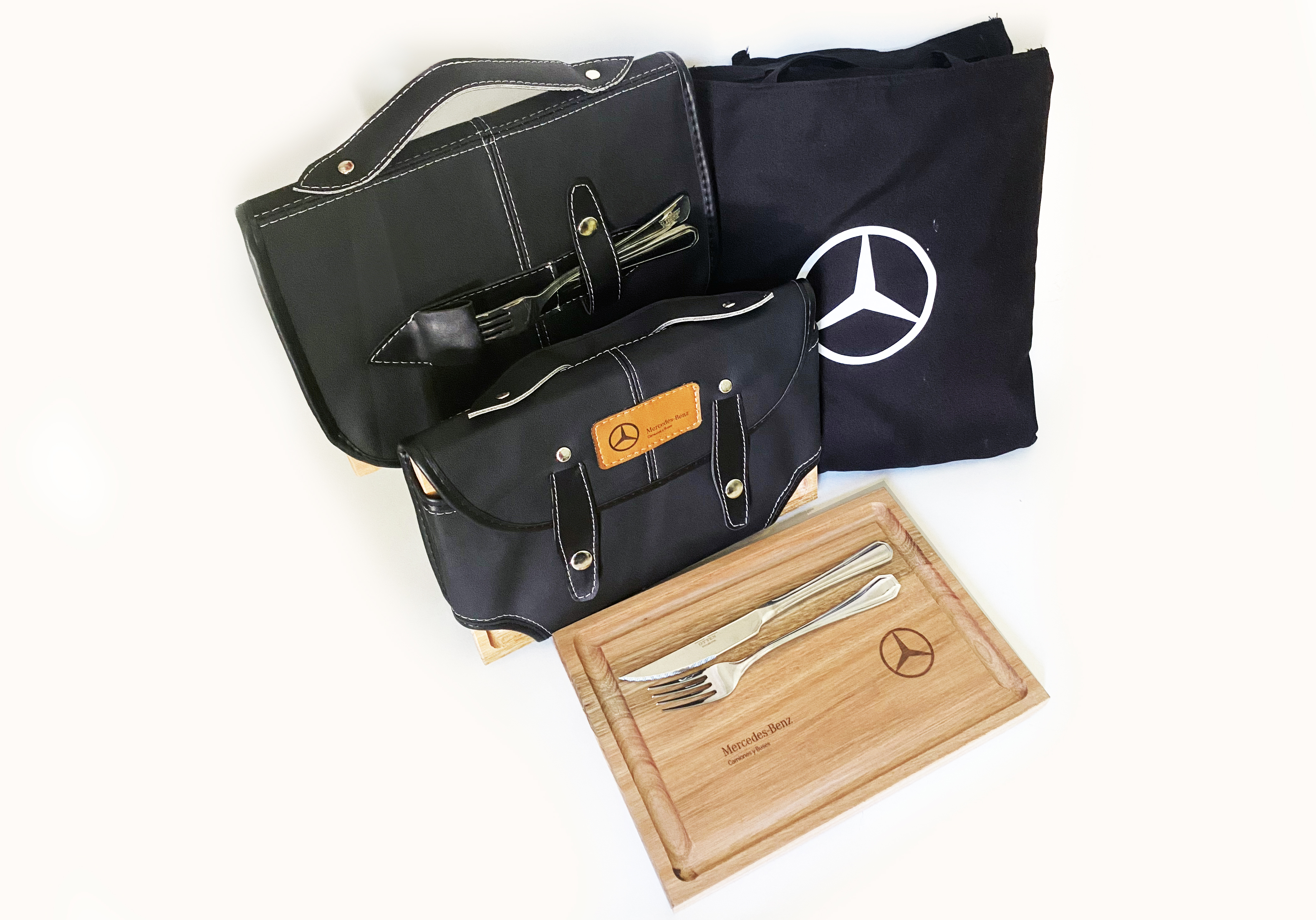Mercedes Benz Upcycled Upholstery turned into Ecoproducts