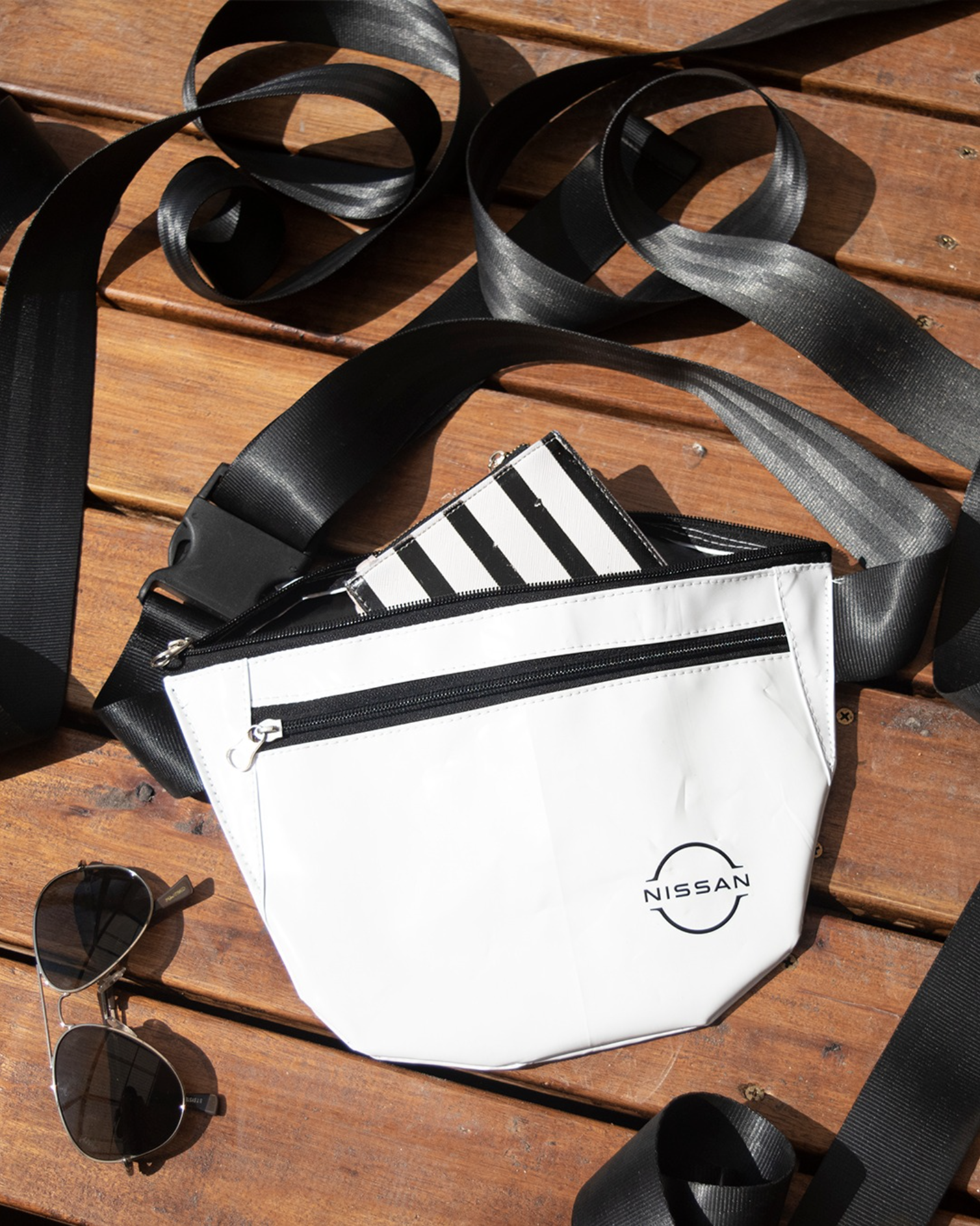 The finished Nissan sling bag