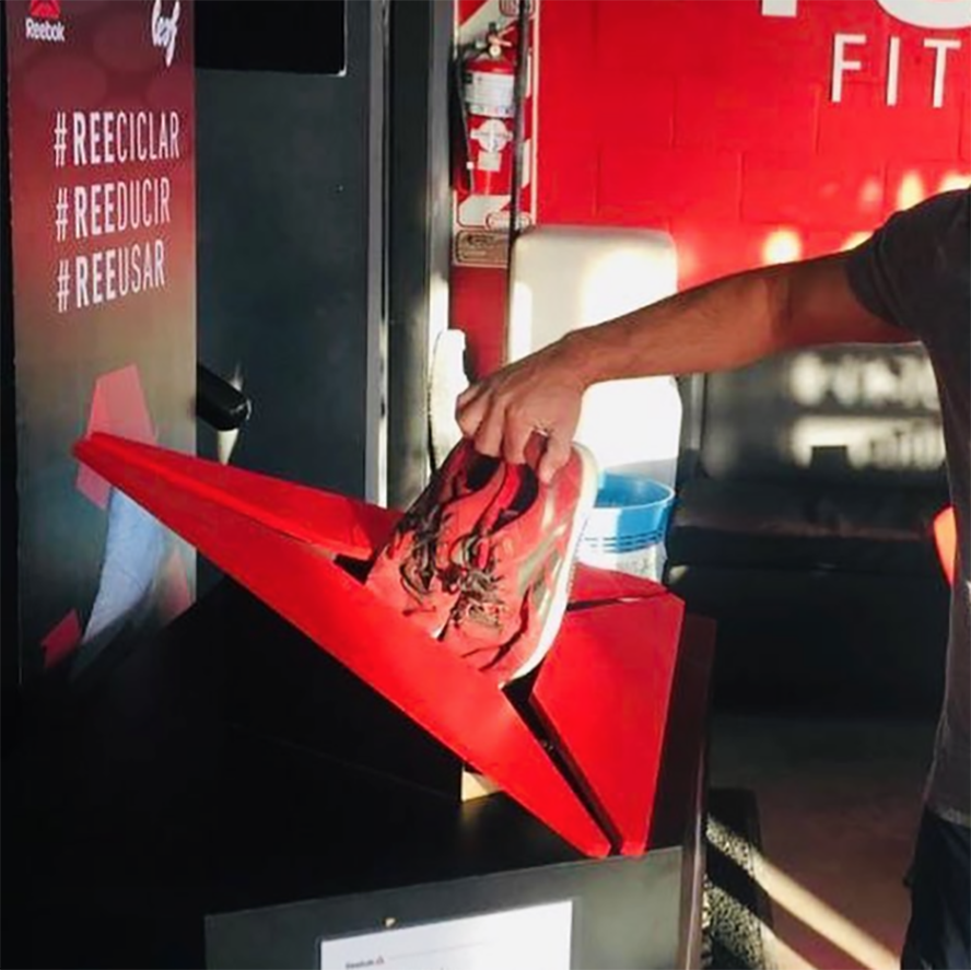 REZET Client EcoProducts Custom Branding Reebok