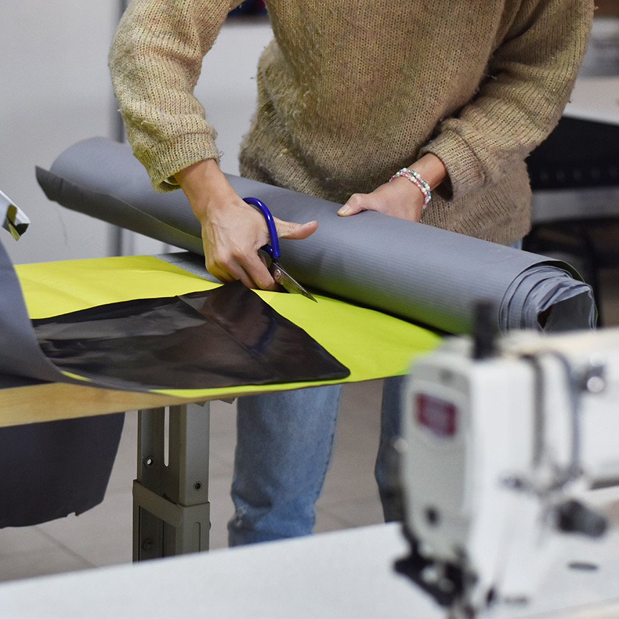 Volkswagen Upcycled Upholstery turned into Ecoproducts