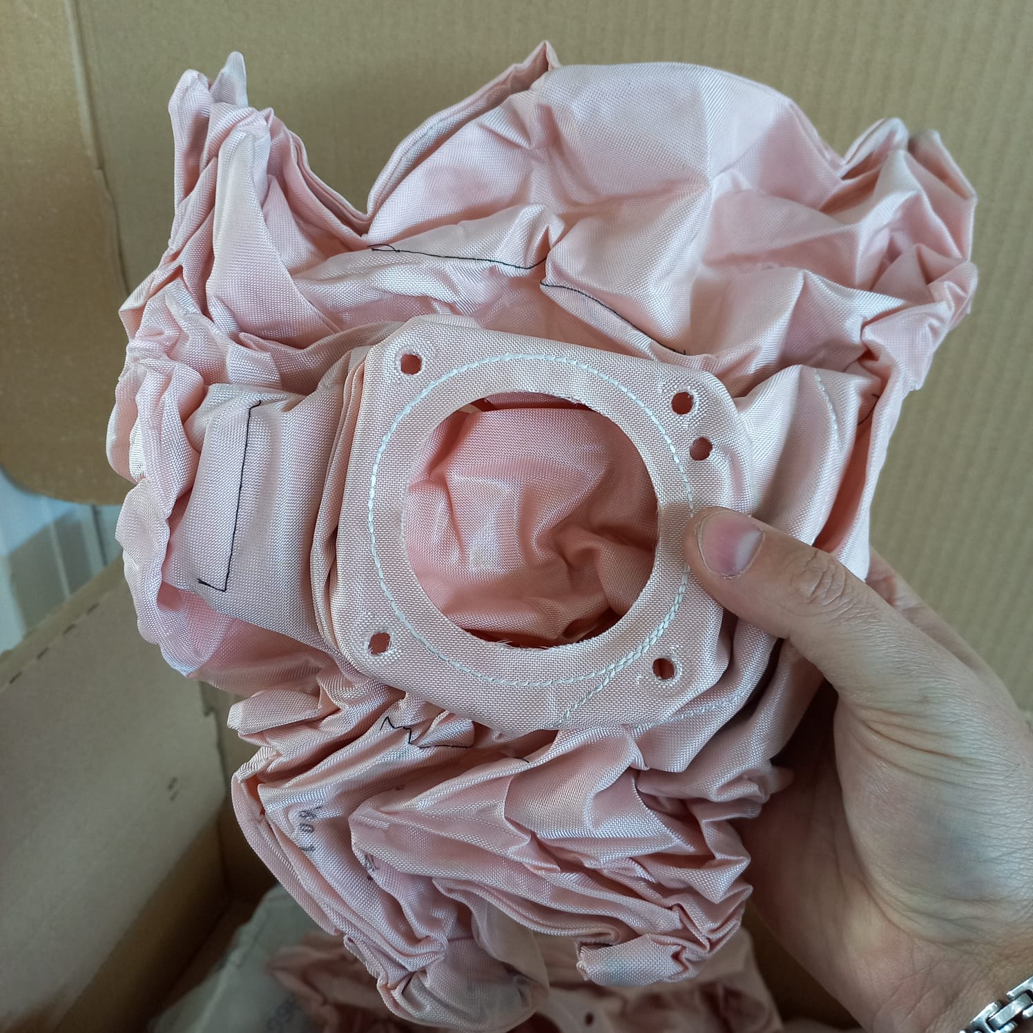 Toyota Upcycled Airbags turned into Ecoproducts