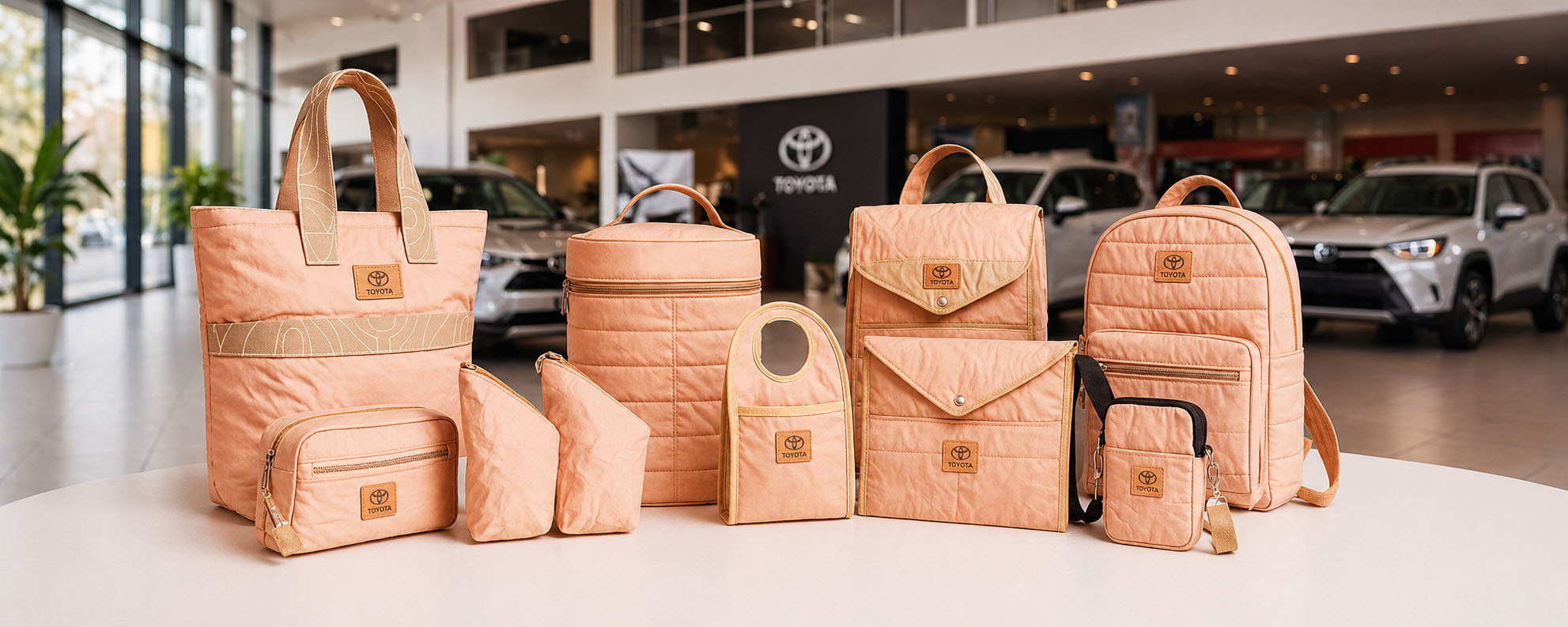 Toyota Upcycled Textiles Upholstery Airbags
