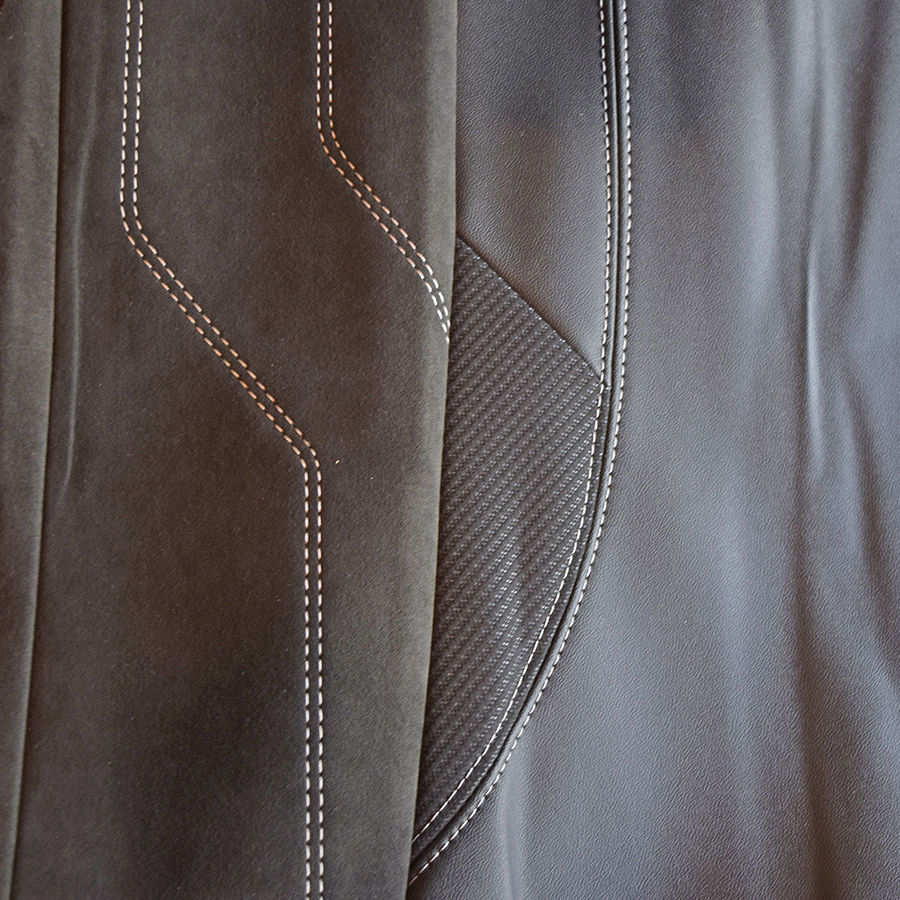 Mercedes Benz Upcycled Upholstery turned into Ecoproducts
